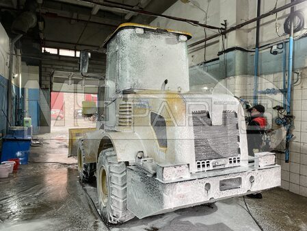 Предпродажная подготовка фронтального погрузчика XCMG LW180K - 3